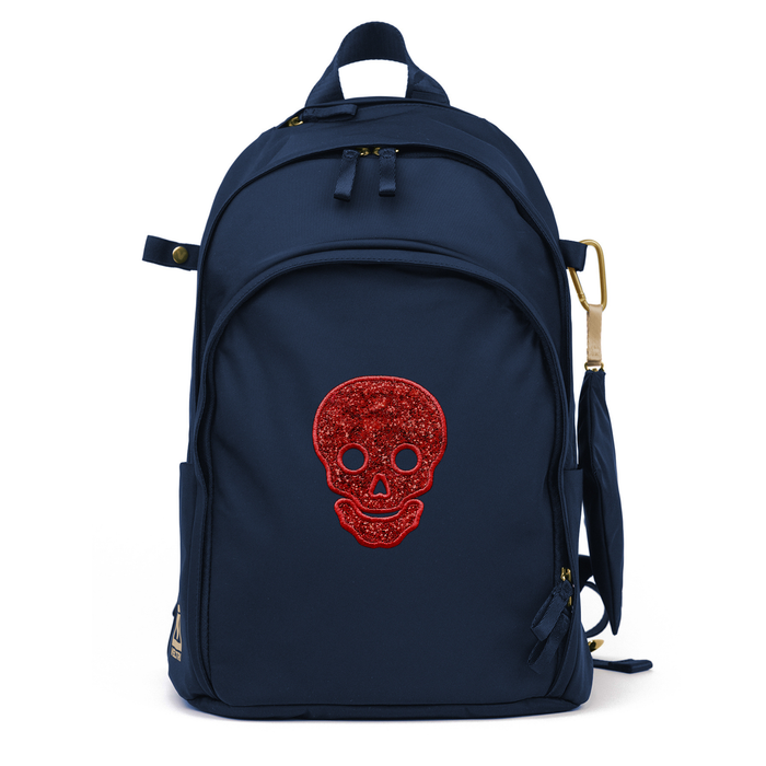 Delaire Dark Navy/Gold / Red