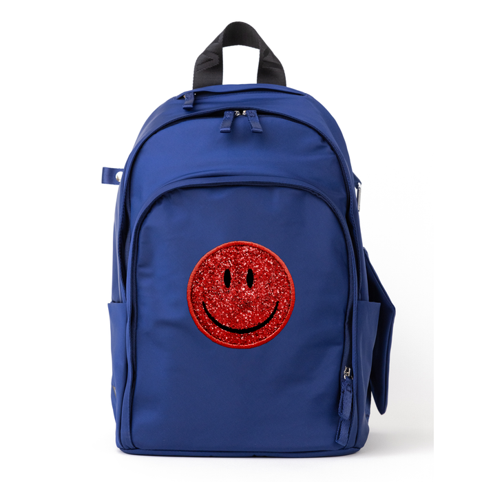Delaire Bright Navy/Nickel / Red