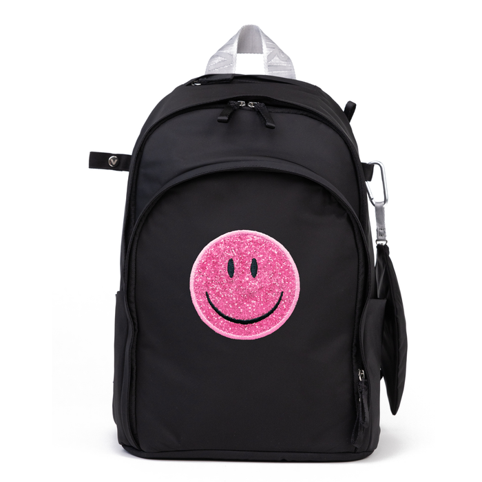 Delaire Black/Nickel / Bright Pink