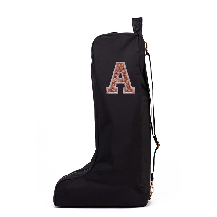 Bedford Boot Bag Black/Rose Gold