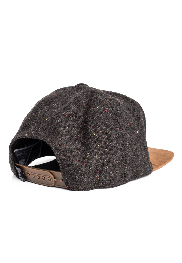 Blackskies-Obsidian-Snapback-Cap-Black-Brown-Baseball-Hat-Basecap-Back