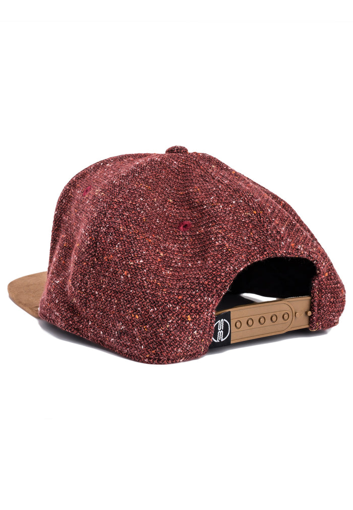 Blackskies-Obsidian-Snapback-Cap-Maroon-Brown-Baseball-Hat-Basecap-Snap