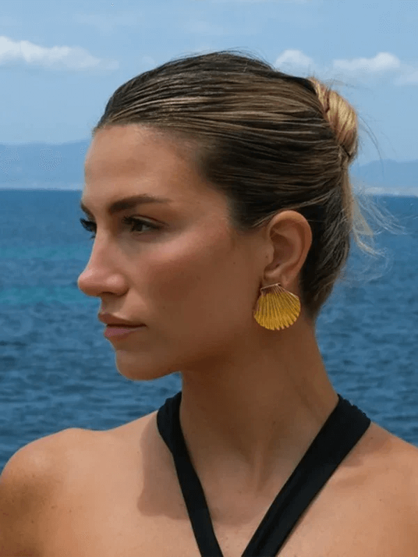 Fashion ocean shell earrings – trendy women’s jewelry from the new ocean series for versatile style
