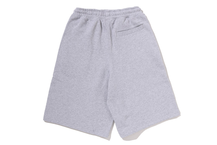 ONE POINT KNEE LENGTH RELAXED FIT SWEAT SHORTS