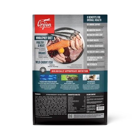 Orijen Dry Cat Food USA-Guardian 8 - Dog.Dog.Cat.