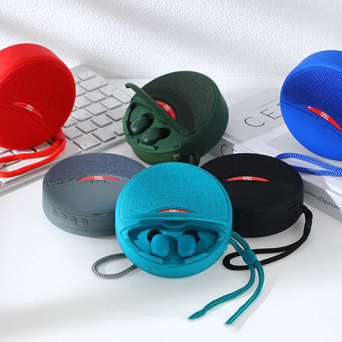 Outdoor Portable Headset Bluetooth Speaker wireless design.