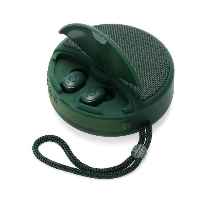 Outdoor Portable Headset Bluetooth Speaker with FM radio.