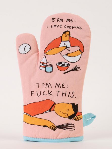 Oven Mitt - 5 PM me: I love Cooking