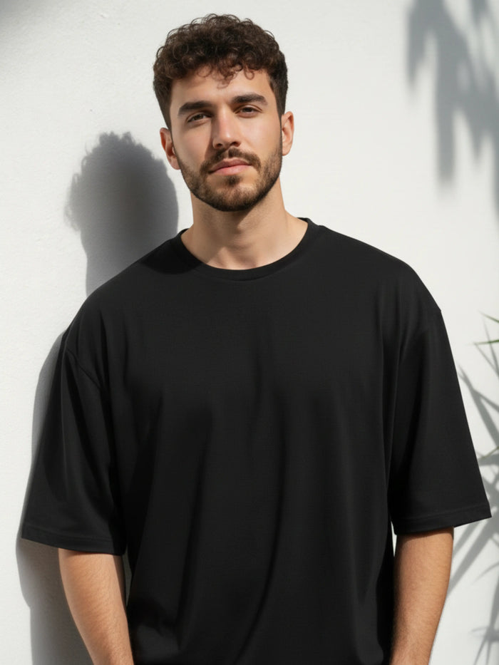 Oversized Drop Shoulder T-shirt LEON