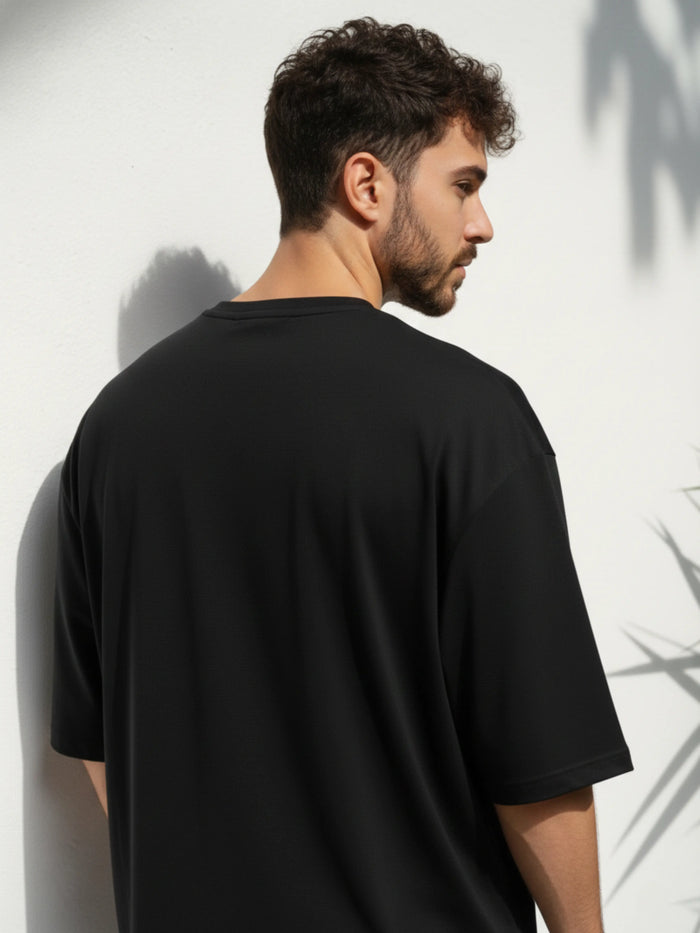 Oversized Drop Shoulder T-shirt LEON