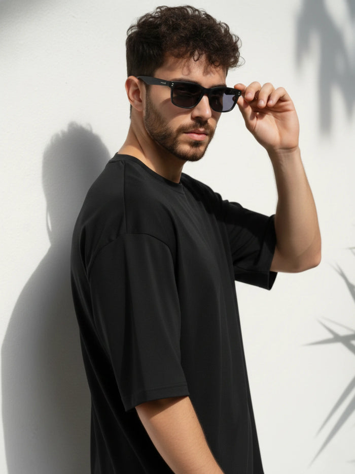 Oversized Drop Shoulder T-shirt LEON