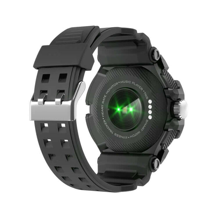 OVISEN GT100 2 in 1 Smart Watch wireless earbud docking slots inside the main watch body casing