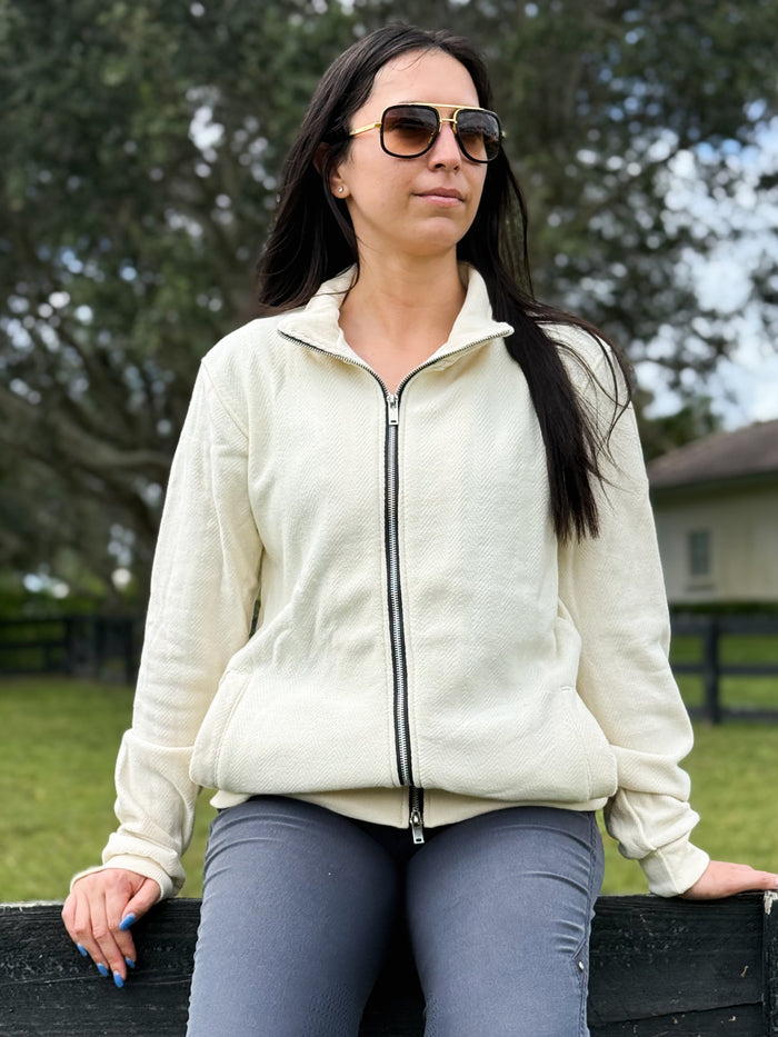 Paddock Zip-Front Sweatshirt - FINAL SALE