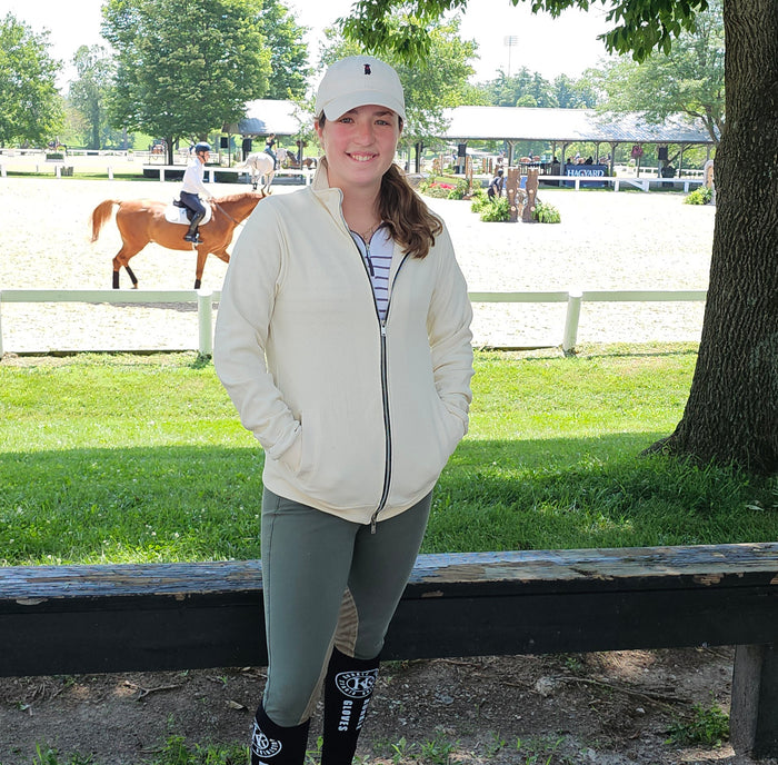 Paddock Zip-Front Sweatshirt - FINAL SALE