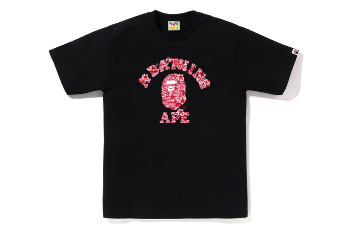 PALM RESORT CAMO COLLEGE TEE