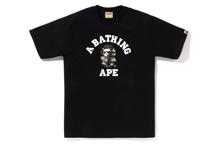 PALM TREE CAMO COLLEGE TEE