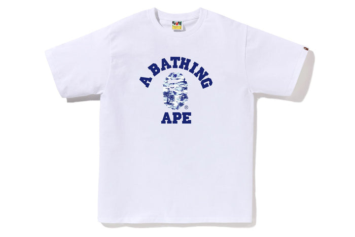 PALM TREE CAMO COLLEGE TEE