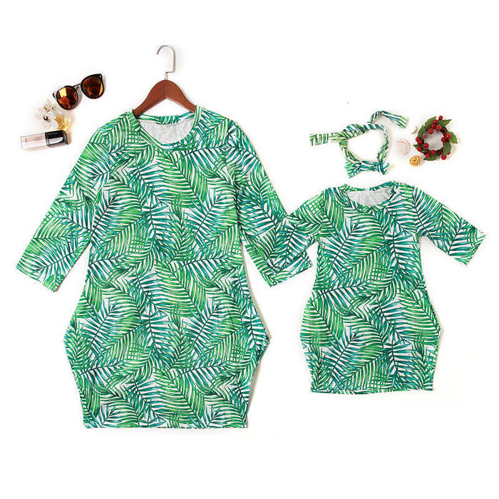 Parent-Child Skirt adult size S to 3XL.
