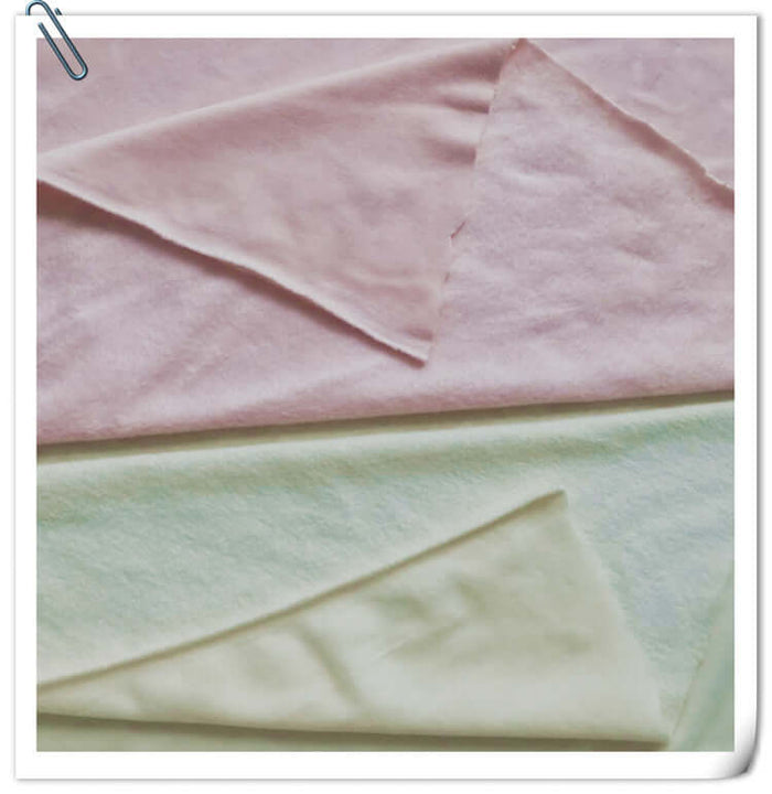 Parent-Child Velvet Nightdress jade hare velvet fabric.