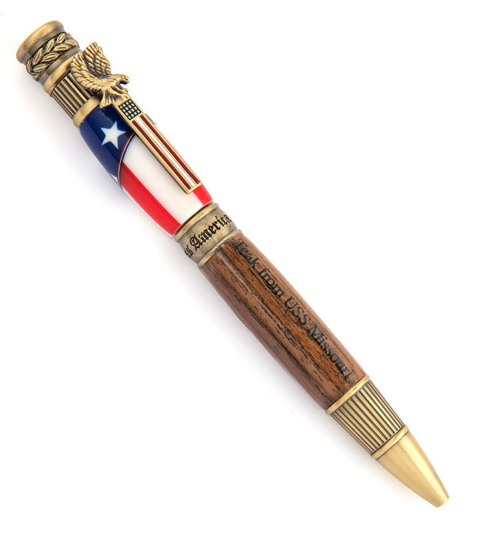 Patriot Antique Teak Pen