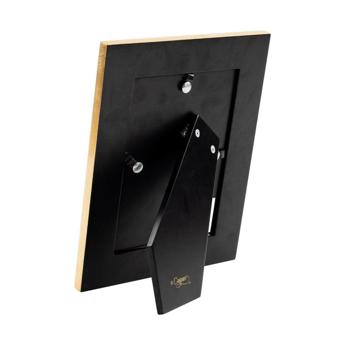 Pebble Lacquer 4" x 6' Picture Frame in Gold
