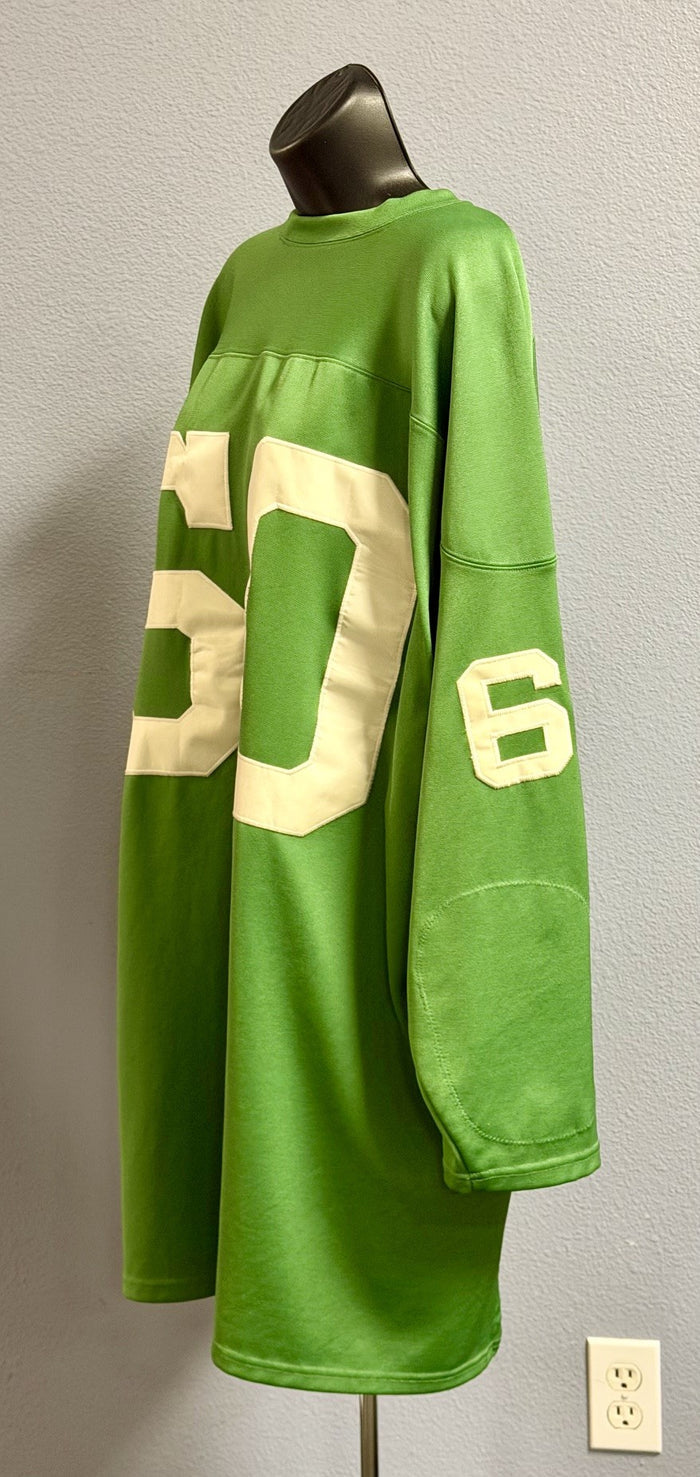 Philadelphia Eagles Jersey Men's 56 Green Mitchell & Ness