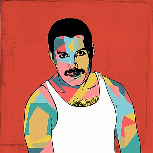Freddie Mercury Pillow