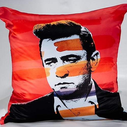 Johnny Cash Pillow