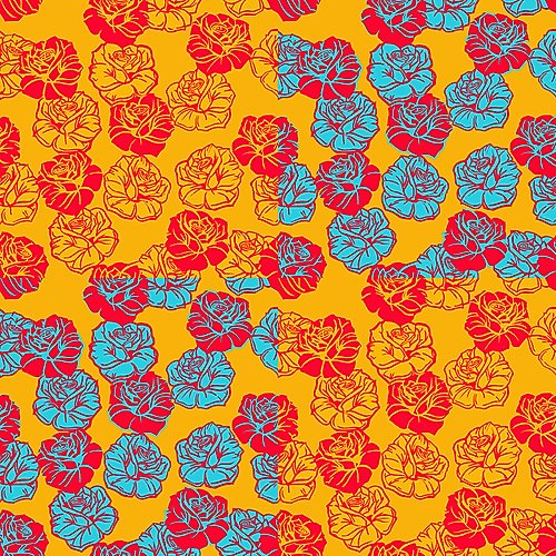 Floral Frida Kahlo Pillow Reverse