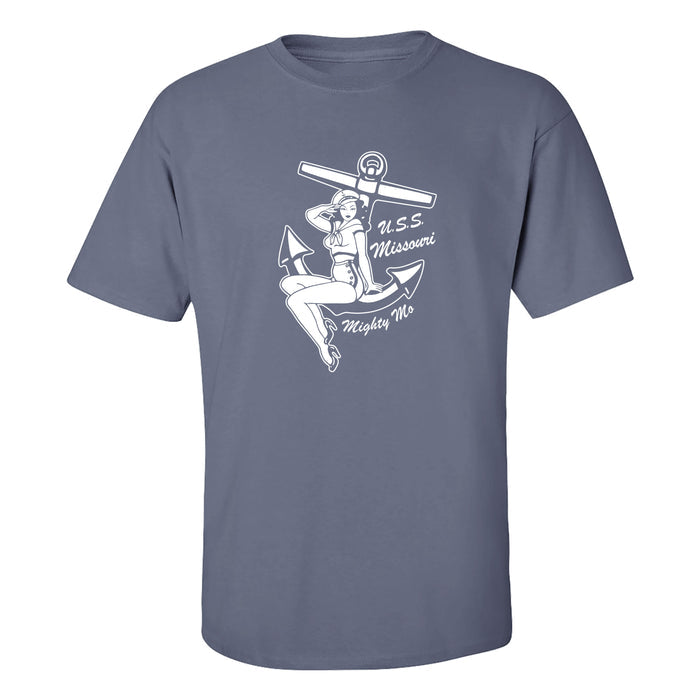 Pin-Up Sailor Girl Adult T Shirt