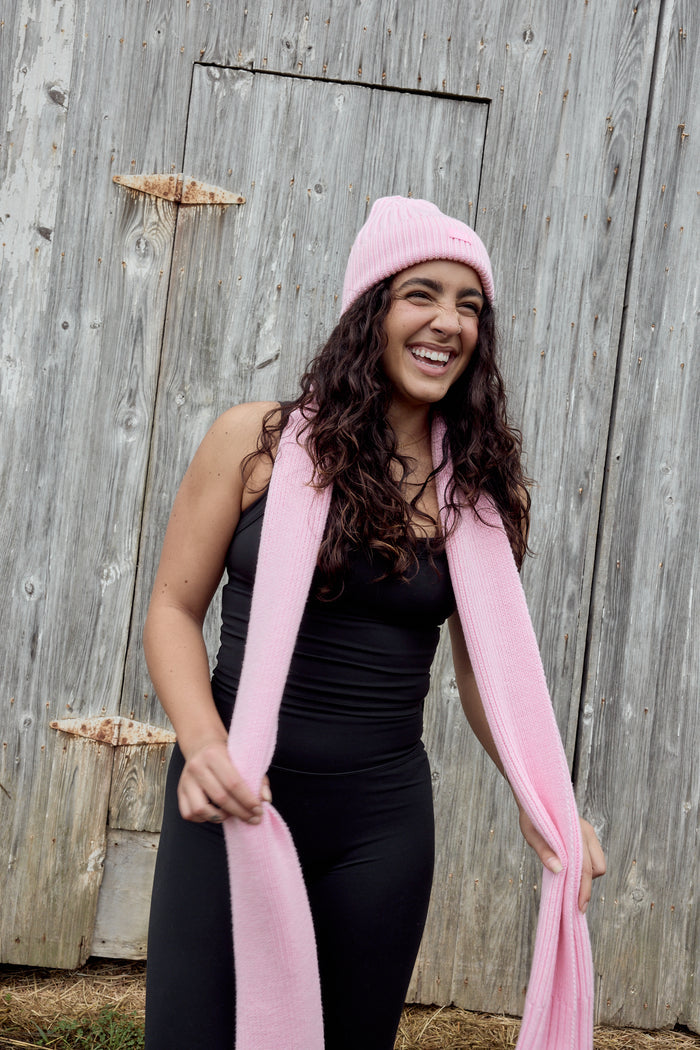 Plush Knit Scarf