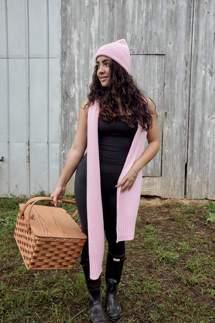 Plush Knit Scarf