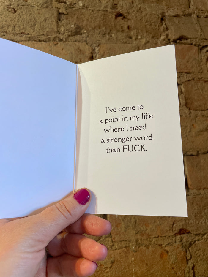 Point in Life-  Birthday Greeting Card