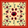 Poppy Prairie Scarf
