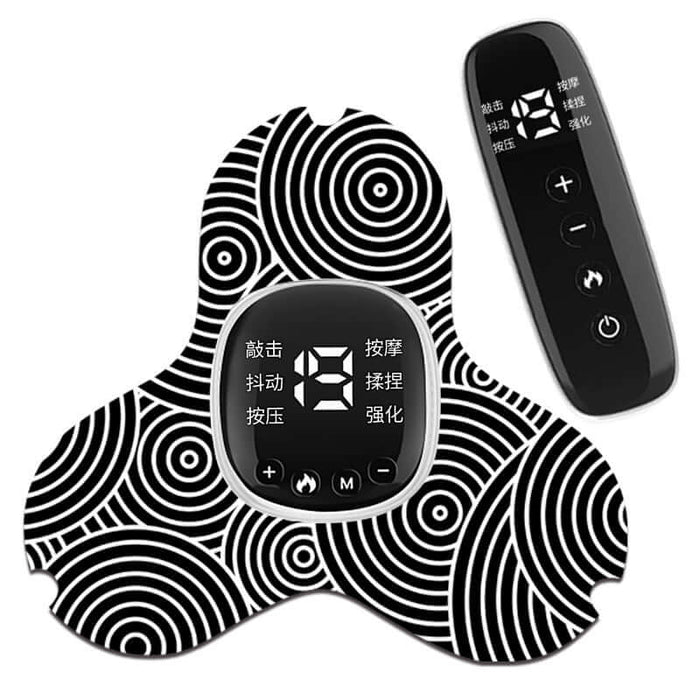 Portable Shoulder and Neck Massager - 6 Modes gel pads display