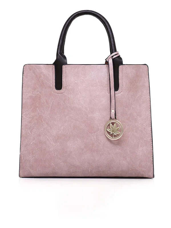 PU Large Capacity Tote Handbag Set Crossbody for Women daily outfit styling