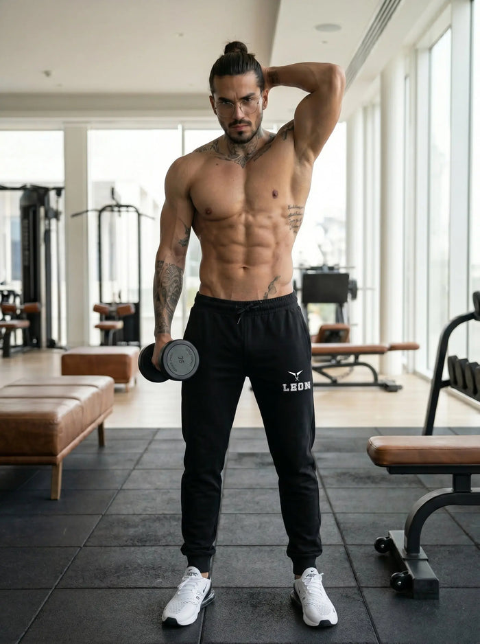Regular Fit Sports Joggers LEON