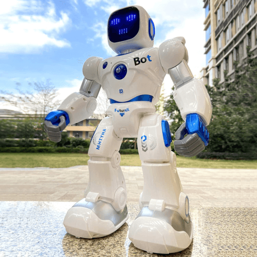 Remote Control Robot flexible pulley wheels.