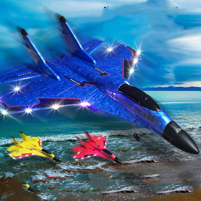 Remote Control Toy Fighter 2 channel plane.
