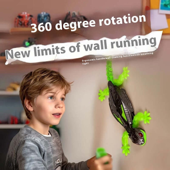Remote Control Wall Climbing Car Intelligent Electric Gecko front