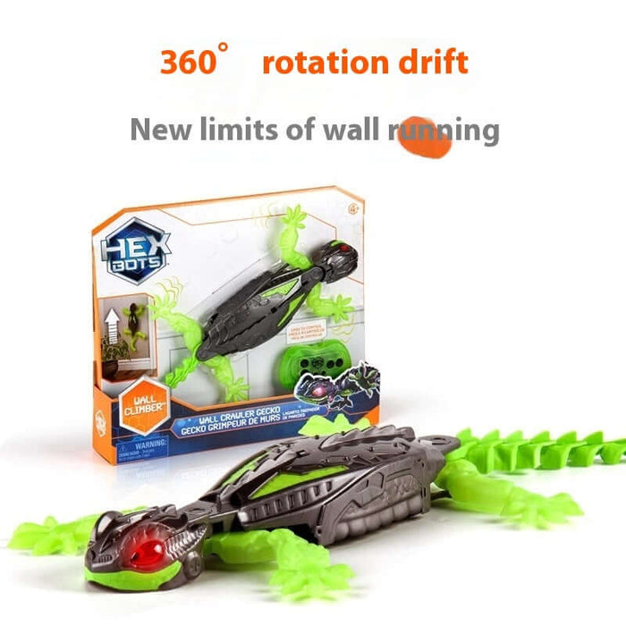 Remote Control Wall Climbing Car Intelligent Electric Gecko suction mode