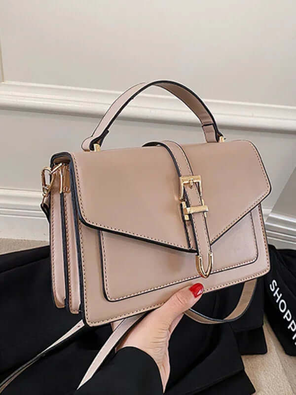 Retro Small Square Shoulder Crossbody Bag for Women square shape