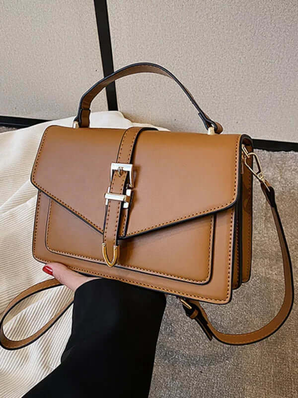 Retro Small Square Shoulder Crossbody Bag for Women shoulder carry style