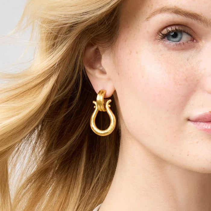 Saratoga Doorknocker Earring - Molly + Kate