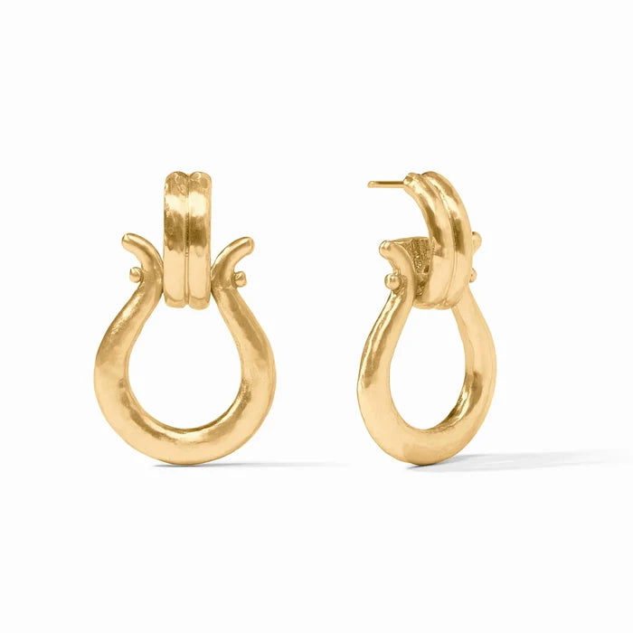 Saratoga Doorknocker Earring - Molly + Kate