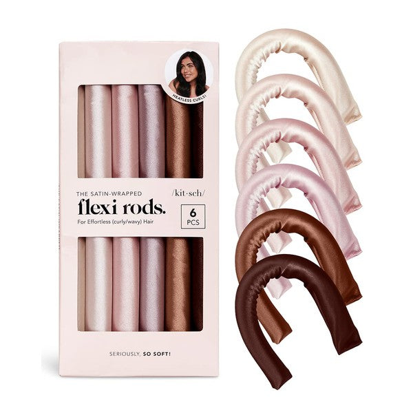 Satin Wrapped Flexi Rods 6pc - Molly + Kate