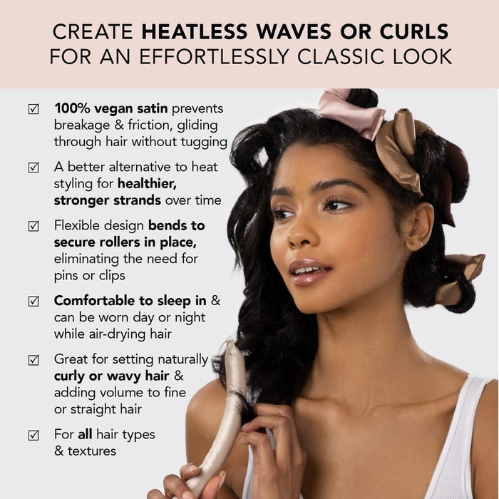 Satin Wrapped Flexi Rods 6pc - Molly + Kate