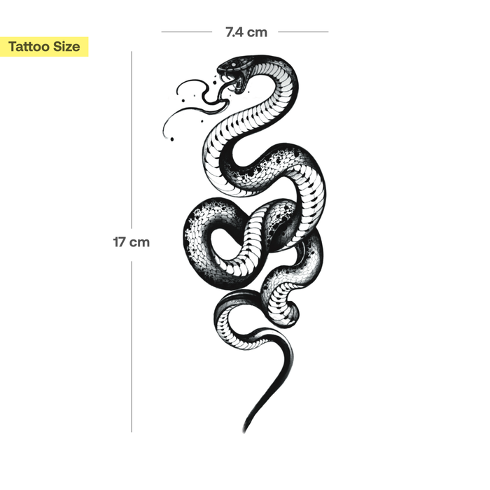 Schattenviper Tattoo