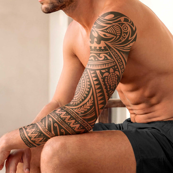 Schutz der Ahnen Tattoo Sleeve