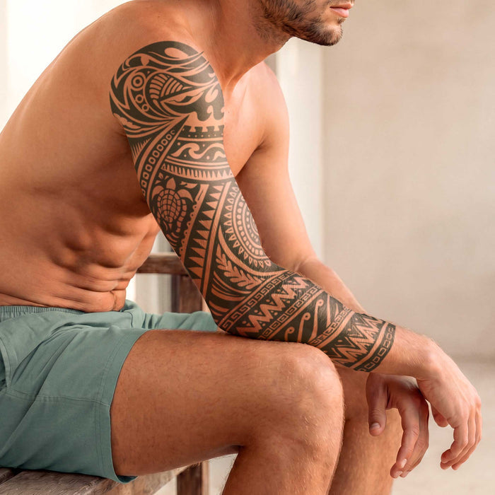 Schutz der Ahnen Tattoo Sleeve